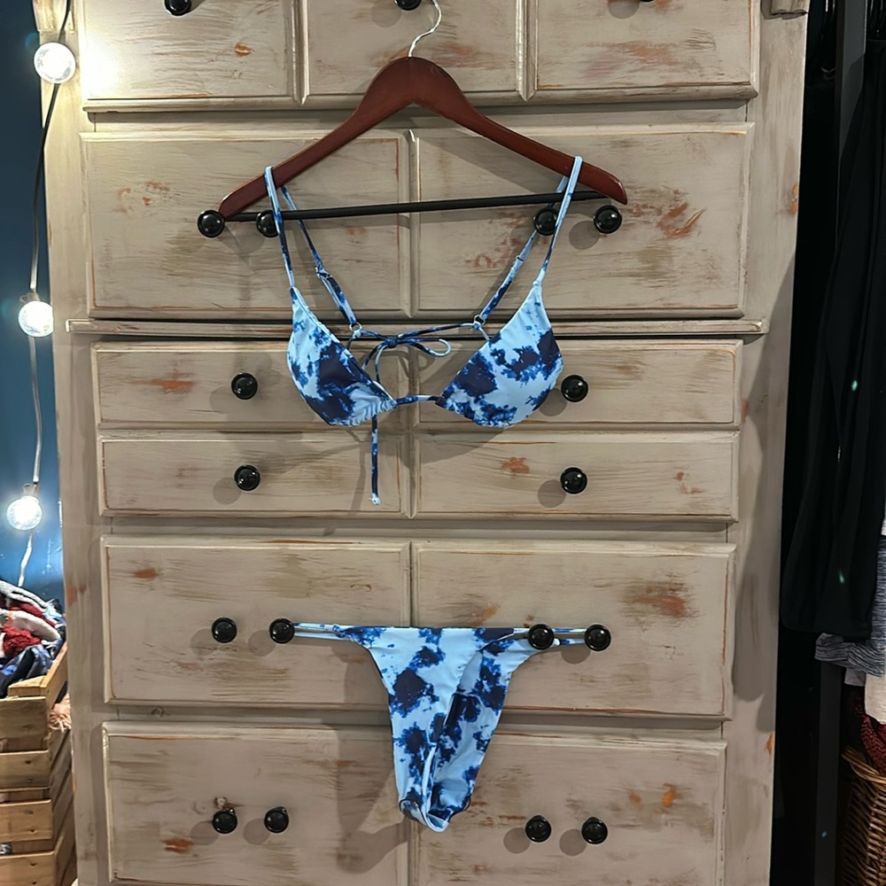 Brand new SHEIN Tiedye bikini size small